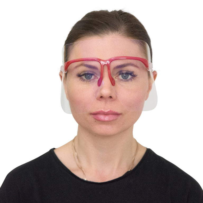 Visin PPE Anti Reflective Glasses Frames Eye Shield V4 Diamond Coatings